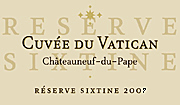 Cuvee du Vatican 2007 Reserve Sixteen